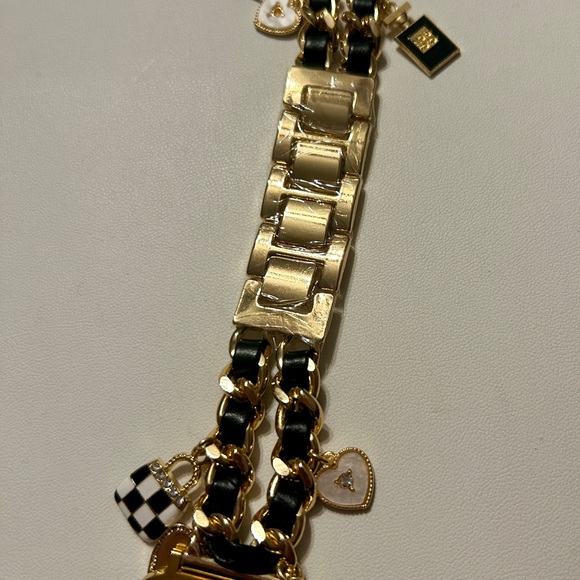 Watch Band fits Apple WATCH 44 mm gold tone with charms new! - Picture 7 of 7